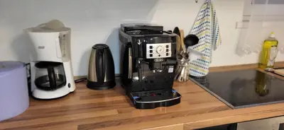 Kaffee-/Teezubehör in der Unterkunft Stilvolle 3-Zimmer-Oase