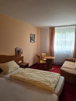 Ein Bett oder Betten in einem Zimmer der Unterkunft Zur Turmstube