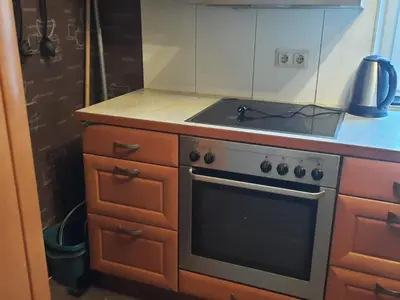 Küche/Küchenzeile in der Unterkunft gemütliche Wohnung im Herzen von Heilbronn