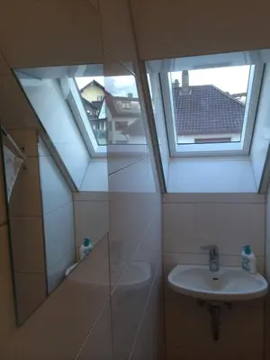 Ein Badezimmer in der Unterkunft Hotel Engel