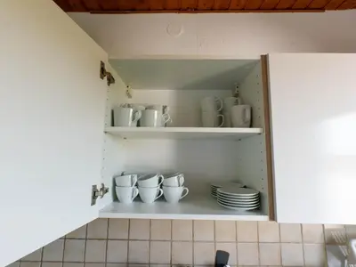Küche/Küchenzeile in der Unterkunft bookandstay24 com Rossdorf - Gundernhausen bei Darmstadt, Frankfurt, Rhein Main Gebiet