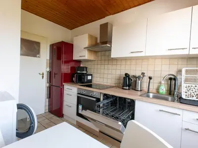Küche/Küchenzeile in der Unterkunft bookandstay24 com Rossdorf - Gundernhausen bei Darmstadt, Frankfurt, Rhein Main Gebiet