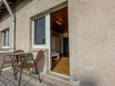 Ein Balkon oder eine Terrasse in der Unterkunft bookandstay24 com Rossdorf - Gundernhausen bei Darmstadt, Frankfurt, Rhein Main Gebiet