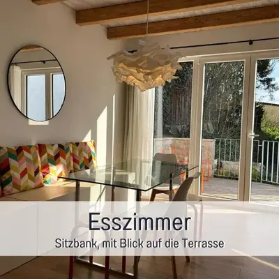 Style Stiege - kleines Haus mit sonniger Terrasse und Home Office - Perfekt für Workation