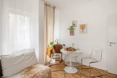Ein Sitzbereich in der Unterkunft Modernes Designer Loft mit Flair in Hochheim & Tiefgarage