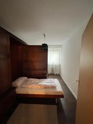 Ein Bett oder Betten in einem Zimmer der Unterkunft Panorama-Perle I 3-Zimmer-Wohnung mit Aussicht