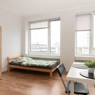 Helle Wohnung mit Balkon perfekt für Monteure und Arbeiter