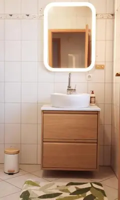 Ein Badezimmer in der Unterkunft Am Himmelreich