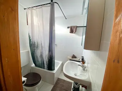 Ein Badezimmer in der Unterkunft Familienglück im Waldglück Pfalz