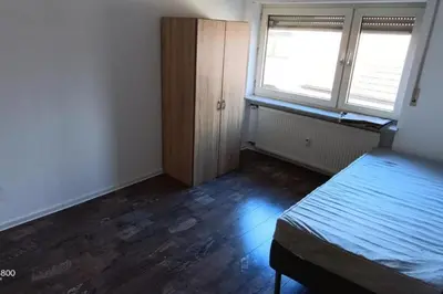 Ein Bett oder Betten in einem Zimmer der Unterkunft NEU! FeWo Skalstr. Philippsburg