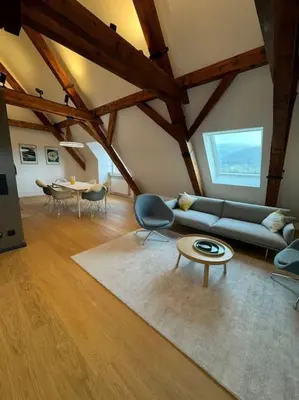 Grundriss der Unterkunft Luxus-Penthouse in Heidelberg