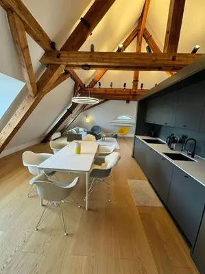 Grundriss der Unterkunft Luxus-Penthouse in Heidelberg