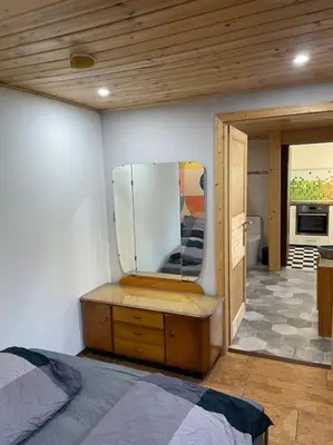 TV/Unterhaltungsangebot in der Unterkunft Cozy Tiny House mit WLAN & Sauna