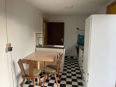 Küche/Küchenzeile in der Unterkunft Cozy Tiny House mit WLAN & Sauna