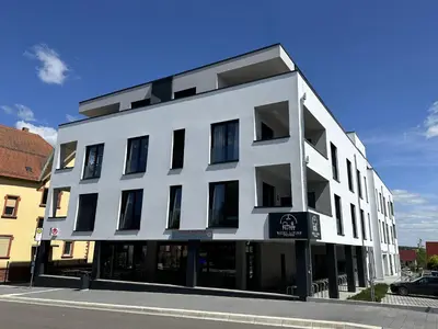Das Gebäude in dem sich das Hotel befindet