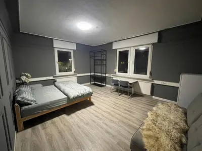 Ein Bett oder Betten in einem Zimmer der Unterkunft Leimen51 WG4