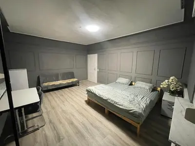 Ein Bett oder Betten in einem Zimmer der Unterkunft Leimen51 WG4