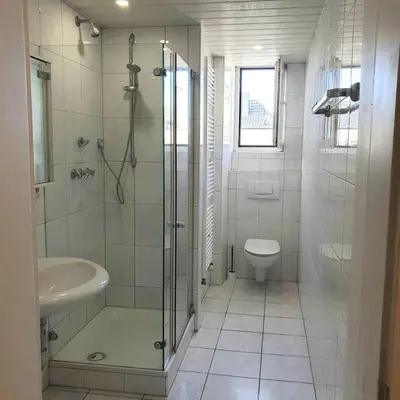 Ein Badezimmer in der Unterkunft Leimen51 WG8