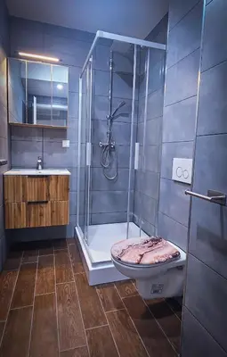 Ein Badezimmer in der Unterkunft Sachsenheim Rooms & Apartments