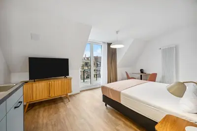 TV/Unterhaltungsangebot in der Unterkunft Limehome Karlsruhe Sophienstr