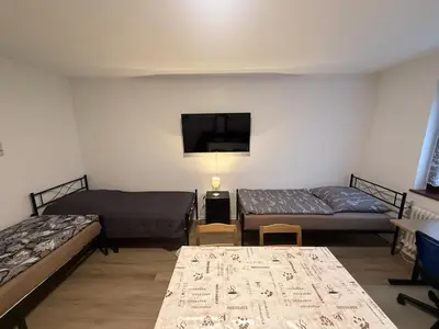Ein Bett oder Betten in einem Zimmer der Unterkunft Cosy, beautiful and central apartment