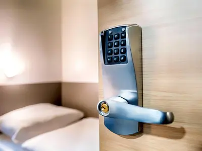 Grundriss der Unterkunft B&B HOTEL Bruchsal-Karlsdorf