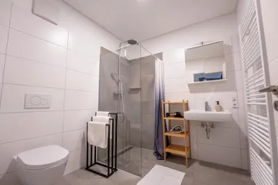 Ein Badezimmer in der Unterkunft SCHLOSSBERG RESIDENCES - 3 Glocken Luxury PENTHOUSE-Apartments