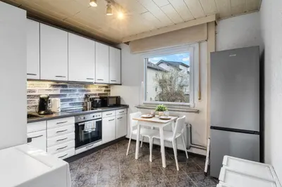 Küche/Küchenzeile in der Unterkunft RI02 Wohnung mit großer Terrasse