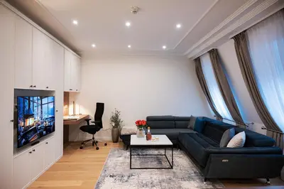 TV/Unterhaltungsangebot in der Unterkunft Kleiner Rosengarten