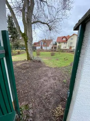 Ein Garten an der Unterkunft Casa di Sori Familienurlaub in Wöllstein