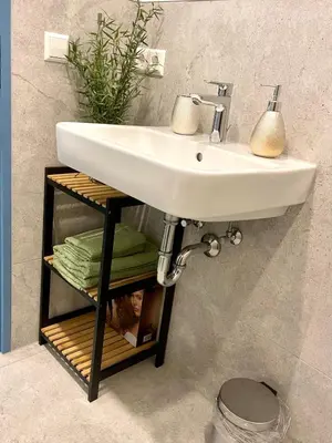 Ein Badezimmer in der Unterkunft Goldstadt Cozy Smart Suite - City Apartament Schlössle