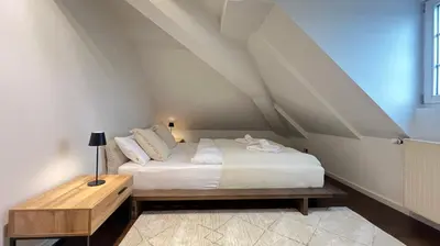 Ein Bett oder Betten in einem Zimmer der Unterkunft LudwigsHome Zentral, Spacious, 120qm, Klima