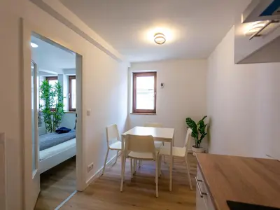 Ein Sitzbereich in der Unterkunft bookandstay24 Rossdorf II ganzes Haus bei Darmstadt, Frankfurt, Rhein Main Gebiet