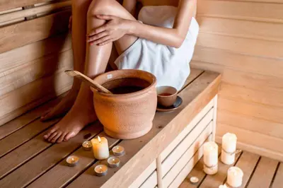 Gäste, die in der Unterkunft massage Sauna jakuzzi übernachten