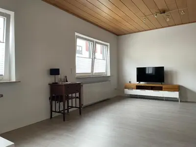 TV/Unterhaltungsangebot in der Unterkunft Klimatisierte Wohnung