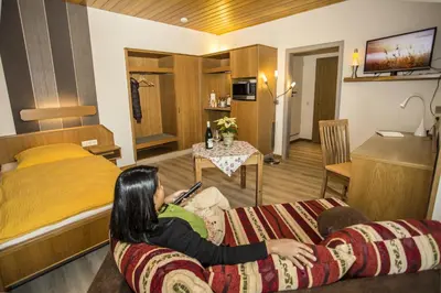 TV/Unterhaltungsangebot in der Unterkunft Boardinghouse Remchingen Baan Arun