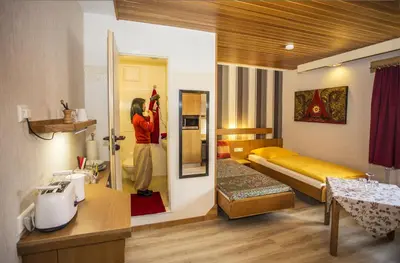 Spa und/oder Wellnesseinrichtungen in der Unterkunft Boardinghouse Remchingen Baan Arun
