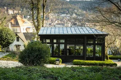 Ein Garten an der Unterkunft House of Hütter- Heidelberg Suites Guesthouse