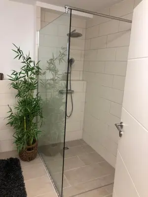 Ein Badezimmer in der Unterkunft Betzebud