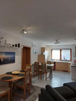 Küche/Küchenzeile in der Unterkunft Haus Petra