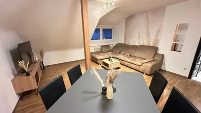 Grundriss der Unterkunft Rooftop Apartment - 3 SZ - 1 BAD - 1 WZ - 1 Küche