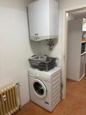 Küche/Küchenzeile in der Unterkunft City Retreat - Wohnung im ruhigen Hof