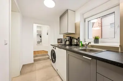 Küche/Küchenzeile in der Unterkunft Sali Homes Ziegeleihaus