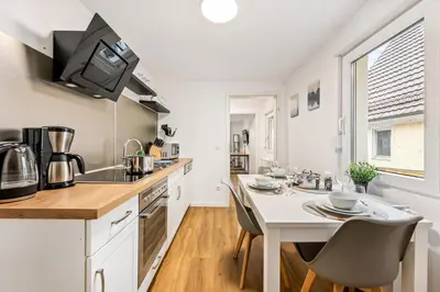 Küche/Küchenzeile in der Unterkunft Sali Homes Ziegeleihaus