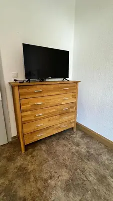 TV/Unterhaltungsangebot in der Unterkunft Hammer & Rest WHG2