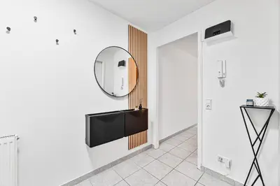Grundriss der Unterkunft COZY stilvolles Apartment, Nähe BASF, BG Klinik