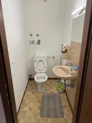 Ein Badezimmer in der Unterkunft Monteurwohnung und Ferienwohnung Philippsburg