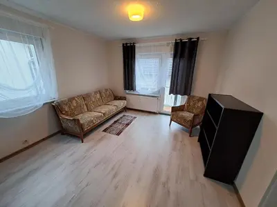 Ein Sitzbereich in der Unterkunft Ferienwohnung I&K