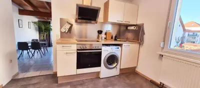 Küche/Küchenzeile in der Unterkunft Apartment Neckarglück