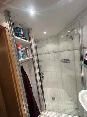 Ein Badezimmer in der Unterkunft Zauberblick